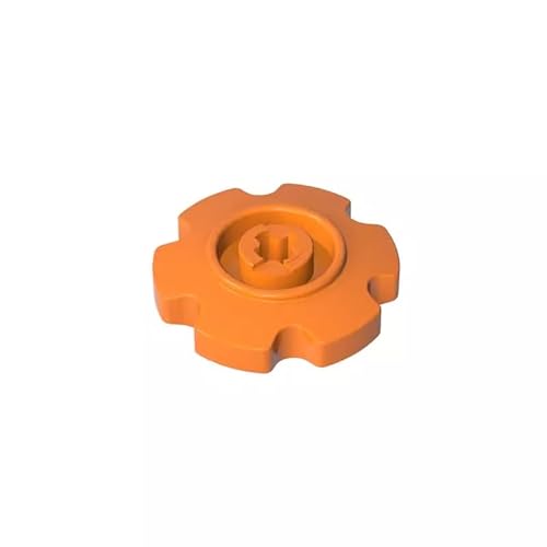 GDS-1092 Technic Laufflächen-Kettenrad, klein, 50TE, kompatibel mit Lego 57520, DIY-Teilen und MOC-Komponenten für große Ziegelmarken, Farbe:Orange 106 GDS-1092 Technic Laufflächen-Kettenrad, klein, 50TE, kompatibel mit Lego 57520, DIY-Teilen und MOC-Komponenten für große Ziegelmarken, Farbe:Orange 106 von XYEIUGO