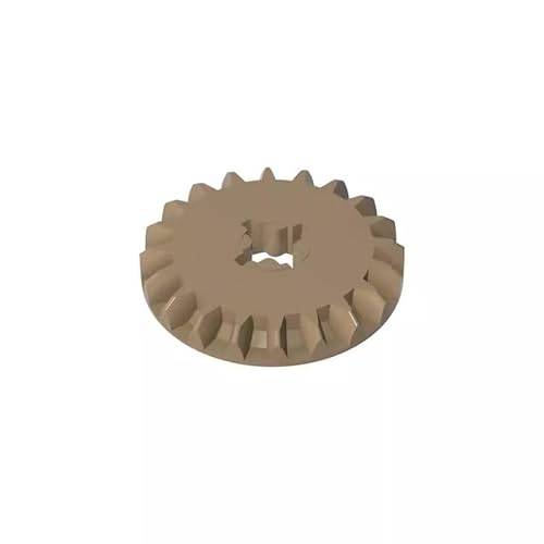 GDS-1104 Technic Gear 20 Zähne, Abschrägung, 50TE, kompatibel mit Lego 1104 32198, DIY-Teile und MOC-Komponenten für große Ziegelmarken, Farbe:Dunkelbeige 138 GDS-1104 Technic Gear 20 Zähne, Abschrägung, 50TE, kompatibel mit Lego 1104 32198, DIY-Teile und MOC-Komponenten für große Ziegelmarken, Farbe:Dunkelbeige 138 von XYEIUGO