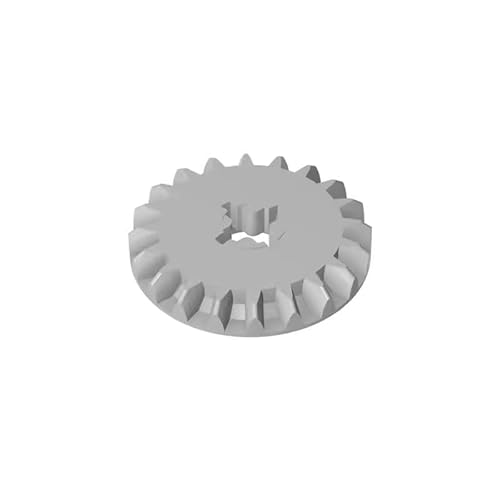 GDS-1104 Technic Gear 20 Zähne, Abschrägung, 50TE, kompatibel mit Lego 1104 32198, DIY-Teile und MOC-Komponenten für große Ziegelmarken, Farbe:Hellgrau 194 GDS-1104 Technic Gear 20 Zähne, Abschrägung, 50TE, kompatibel mit Lego 1104 32198, DIY-Teile und MOC-Komponenten für große Ziegelmarken, Farbe:Hellgrau 194 von XYEIUGO