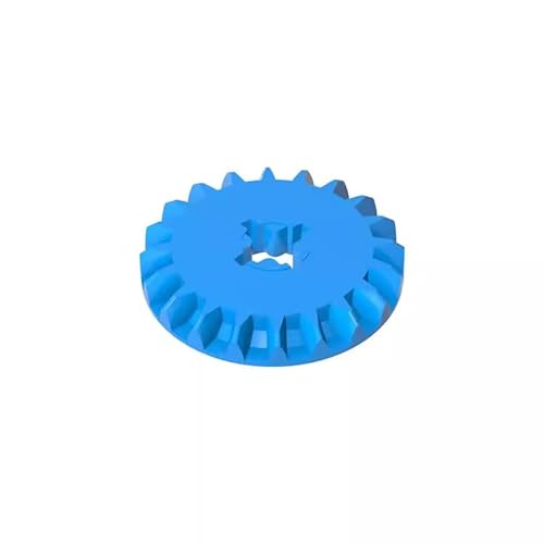 GDS-1104 Technic Gear 20 Zähne, Abschrägung, 50TE, kompatibel mit Lego 1104 32198, DIY-Teile und MOC-Komponenten für große Ziegelmarken, Farbe:Himmelblau 321 GDS-1104 Technic Gear 20 Zähne, Abschrägung, 50TE, kompatibel mit Lego 1104 32198, DIY-Teile und MOC-Komponenten für große Ziegelmarken, Farbe:Himmelblau 321 von XYEIUGO