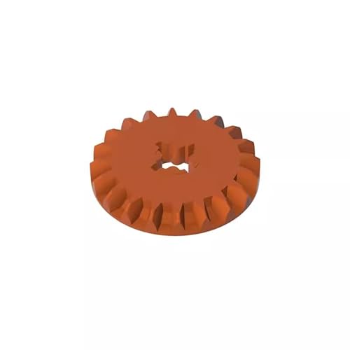 GDS-1104 Technic Gear 20 Zähne, Abschrägung, 50TE, kompatibel mit Lego 1104 32198, DIY-Teile und MOC-Komponenten für große Ziegelmarken, Farbe:Kaffeebraun 38 GDS-1104 Technic Gear 20 Zähne, Abschrägung, 50TE, kompatibel mit Lego 1104 32198, DIY-Teile und MOC-Komponenten für große Ziegelmarken, Farbe:Kaffeebraun 38 von XYEIUGO