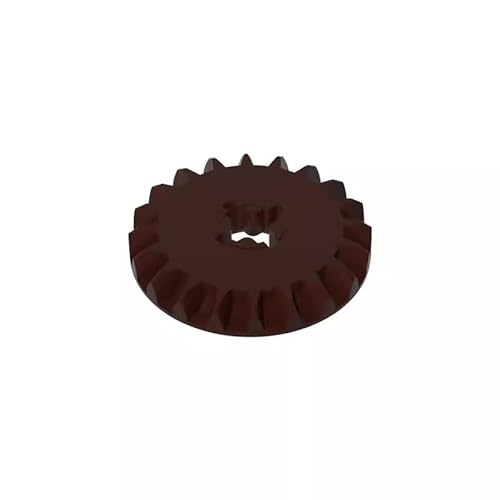 GDS-1104 Technic Gear 20 Zähne, Abschrägung, 50TE, kompatibel mit Lego 1104 32198, DIY-Teile und MOC-Komponenten für große Ziegelmarken, Farbe:Kastanienbraun 308 GDS-1104 Technic Gear 20 Zähne, Abschrägung, 50TE, kompatibel mit Lego 1104 32198, DIY-Teile und MOC-Komponenten für große Ziegelmarken, Farbe:Kastanienbraun 308 von XYEIUGO