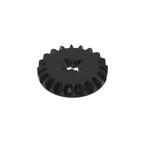 GDS-1104 Technic Gear 20 Zähne, Abschrägung, 50TE, kompatibel mit Lego 1104 32198, DIY-Teile und MOC-Komponenten für große Ziegelmarken, Farbe:Schwarz 26 GDS-1104 Technic Gear 20 Zähne, Abschrägung, 50TE, kompatibel mit Lego 1104 32198, DIY-Teile und MOC-Komponenten für große Ziegelmarken, Farbe:Schwarz 26 von XYEIUGO