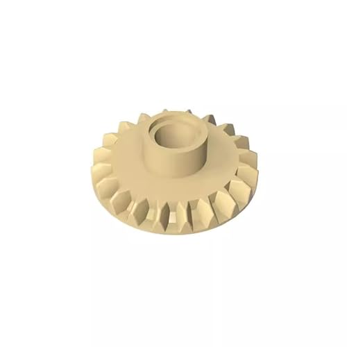 GDS-1105 Technic Gear 20 Zähne, Abschrägung mit Stiftloch, 50TE, kompatibel mit Lego 87407, DIY-Teilen und MOC-Komponenten für große Ziegelmarken, Farbe:Hellbraun 5 GDS-1105 Technic Gear 20 Zähne, Abschrägung mit Stiftloch, 50TE, kompatibel mit Lego 87407, DIY-Teilen und MOC-Komponenten für große Ziegelmarken, Farbe:Hellbraun 5 von XYEIUGO