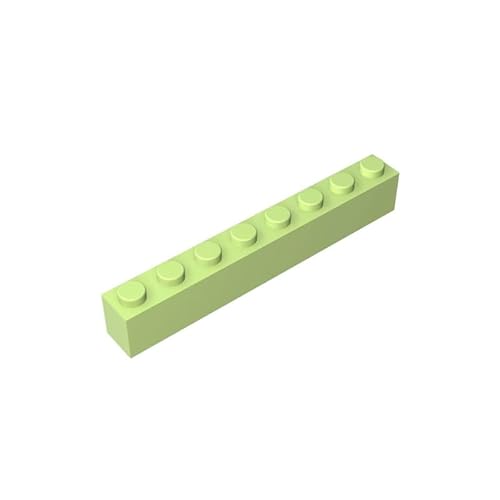 GDS-536 Brick 1x8, 50 Stück, kompatibel mit Lego 3008 DIY-Teilen und MOC-Komponenten für große Bausteinmarken, Farbe:Hellgrün 326 GDS-536 Brick 1x8, 50 Stück, kompatibel mit Lego 3008 DIY-Teilen und MOC-Komponenten für große Bausteinmarken, Farbe:Hellgrün 326 von XYEIUGO