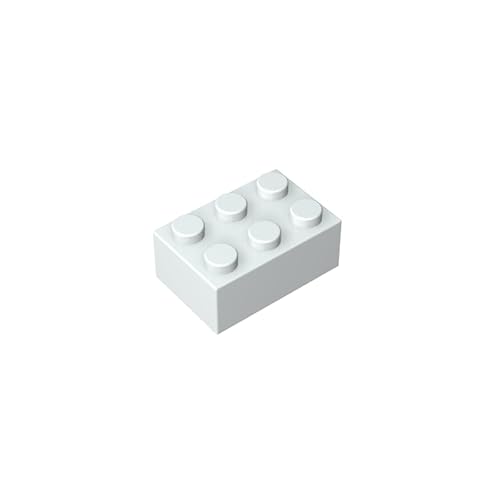 GDS-541 Brick 2x3, 50 Stück, kompatibel mit Lego 3002 DIY-Teilen und MOC-Komponenten für große Bausteinmarken, Farbe:Cremeweiß GDS-541 Brick 2x3, 50 Stück, kompatibel mit Lego 3002 DIY-Teilen und MOC-Komponenten für große Bausteinmarken, Farbe:Cremeweiß von XYEIUGO