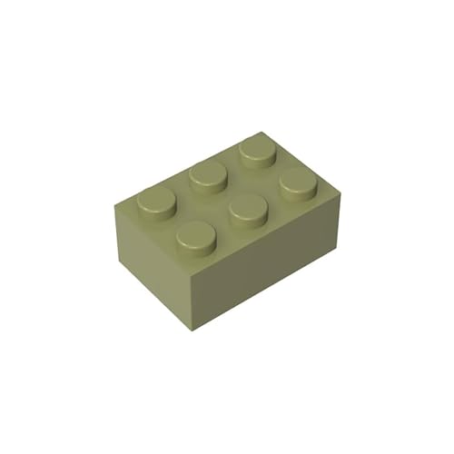 GDS-541 Brick 2x3, 50 Stück, kompatibel mit Lego 3002 DIY-Teilen und MOC-Komponenten für große Bausteinmarken, Farbe:Maidingrün 330 GDS-541 Brick 2x3, 50 Stück, kompatibel mit Lego 3002 DIY-Teilen und MOC-Komponenten für große Bausteinmarken, Farbe:Maidingrün 330 von XYEIUGO
