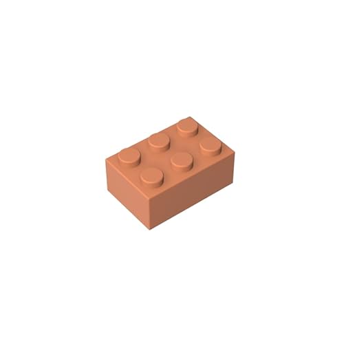 GDS-541 Brick 2x3, 50 Stück, kompatibel mit Lego 3002 DIY-Teilen und MOC-Komponenten für große Bausteinmarken, Farbe:Mittelhautfarben GDS-541 Brick 2x3, 50 Stück, kompatibel mit Lego 3002 DIY-Teilen und MOC-Komponenten für große Bausteinmarken, Farbe:Mittelhautfarben von XYEIUGO