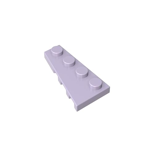 GDS-548 Keilplatte, 10,2X5,1 cm, Links, 50 Stück, kompatibel mit Lego 41770 DIY-Teilen und MOC-Komponenten für große Ziegelmarken, Farbe:Flieder GDS-548 Keilplatte, 10,2X5,1 cm, Links, 50 Stück, kompatibel mit Lego 41770 DIY-Teilen und MOC-Komponenten für große Ziegelmarken, Farbe:Flieder von XYEIUGO