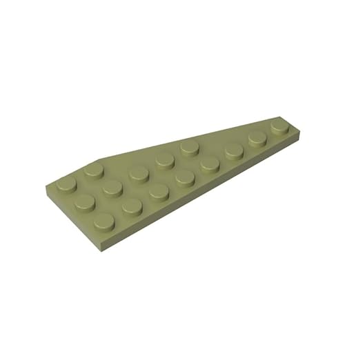 GDS-552 Keilplatte, 20,3X7,6 cm, Links, 50 Stück, kompatibel mit Lego 50305 DIY-Teilen und MOC-Komponenten für große Ziegelmarken, Farbe:Maidingrün 330 GDS-552 Keilplatte, 20,3X7,6 cm, Links, 50 Stück, kompatibel mit Lego 50305 DIY-Teilen und MOC-Komponenten für große Ziegelmarken, Farbe:Maidingrün 330 von XYEIUGO