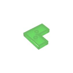 GDS-567 Fliese, 2x2 Ecken, 50 Stück, kompatibel mit Lego 14719 6065824, DIY-Teile und MOC-Komponenten für große Ziegelmarken, Farbe:Transparentes Grün 48 GDS-567 Fliese, 2x2 Ecken, 50 Stück, kompatibel mit Lego 14719 6065824, DIY-Teile und MOC-Komponenten für große Ziegelmarken, Farbe:Transparentes Grün 48 von XYEIUGO