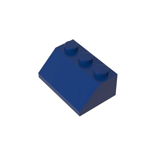 GDS-590 Neigung 45 °, 2x3, 50 Stück, kompatibel mit Lego 3038 DIY-Teilen und MOC-Komponenten für große Bausteinmarken, Farbe:Königsblau 140 von XYEIUGO