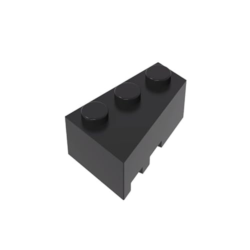 GDS-595 Keil 3x2 rechts, 50 Stück, kompatibel mit Lego 6564 DIY-Teilen und MOC-Komponenten für große Ziegelmarken, Farbe:Schwarz 26 GDS-595 Keil 3x2 rechts, 50 Stück, kompatibel mit Lego 6564 DIY-Teilen und MOC-Komponenten für große Ziegelmarken, Farbe:Schwarz 26 von XYEIUGO