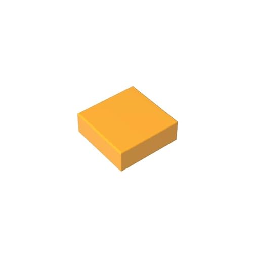 GDS-613 Fliese 1 x 1 mit Rille, 50 Stück, kompatibel mit Lego 3070b 30039 und den wichtigsten Bausteinmarken für MOC, Farbe:Dunkelgelb 191 GDS-613 Fliese 1 x 1 mit Rille, 50 Stück, kompatibel mit Lego 3070b 30039 und den wichtigsten Bausteinmarken für MOC, Farbe:Dunkelgelb 191 von XYEIUGO