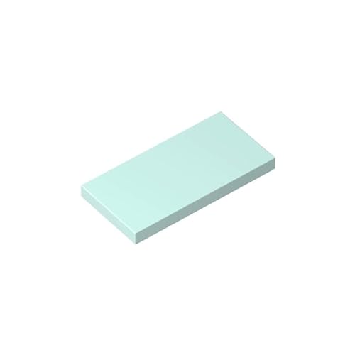 GDS-614 Fliesen 2 x 4 mit Rille, 50 Stück, kompatibel mit Lego 87079 DIY-Teilen und MOC-Komponenten für die wichtigsten Ziegelmarken, Farbe:Pastellgrün 323 GDS-614 Fliesen 2 x 4 mit Rille, 50 Stück, kompatibel mit Lego 87079 DIY-Teilen und MOC-Komponenten für die wichtigsten Ziegelmarken, Farbe:Pastellgrün 323 von XYEIUGO