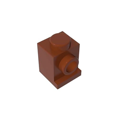 GDS-636 Brick Special 1x1 mit Scheinwerfer und ohne Schlitz, 50 Stück, kompatibel mit Lego 4070 35388, DIY-Teile und MOC-Komponenten für große Ziegelmarken, Farbe:Braun 192 GDS-636 Brick Special 1x1 mit Scheinwerfer und ohne Schlitz, 50 Stück, kompatibel mit Lego 4070 35388, DIY-Teile und MOC-Komponenten für große Ziegelmarken, Farbe:Braun 192 von XYEIUGO