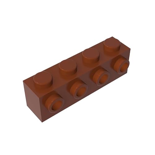 GDS-637 Brick Special 1x4 mit 4 Nieten auf Einer Seite, 50 Stück, kompatibel mit Lego 30414, DIY-Teilen und MOC-Komponenten für große Ziegelmarken, Farbe:Braun 192 GDS-637 Brick Special 1x4 mit 4 Nieten auf Einer Seite, 50 Stück, kompatibel mit Lego 30414, DIY-Teilen und MOC-Komponenten für große Ziegelmarken, Farbe:Braun 192 von XYEIUGO