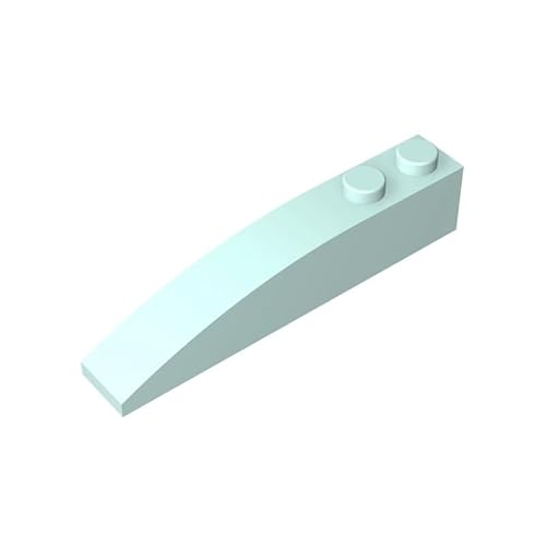 GDS-655 Brick Curved 6x1, 50 Stück, kompatibel mit Lego 41762 42022, DIY-Teile und MOC-Komponenten für große Ziegelmarken, Farbe:Königsblau 140 von XYEIUGO