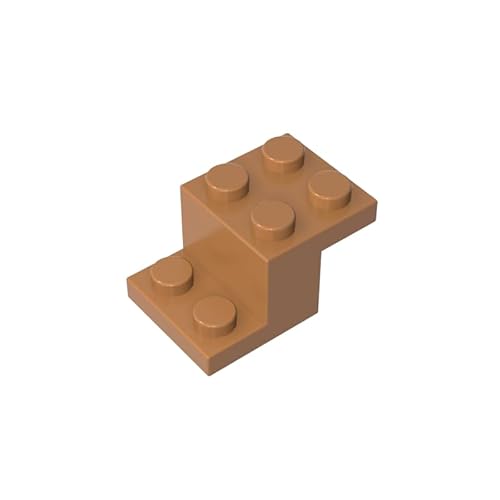 GDS-714 Halterung 7,6x5,1x3,8 cm mit Stiftboden, 10 Stück, kompatibel mit Lego 18671 73562 6099909, DIY-Teile und MOC-Komponenten für große Ziegelmarken, Farbe:Hellbraun 312 GDS-714 Halterung 7,6x5,1x3,8 cm mit Stiftboden, 10 Stück, kompatibel mit Lego 18671 73562 6099909, DIY-Teile und MOC-Komponenten für große Ziegelmarken, Farbe:Hellbraun 312 von XYEIUGO
