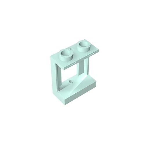 GDS-786 Fenster 1x2x2 Schloss, 10 Stück, kompatibel mit Lego-Spielzeug-DIY-Teilen und MOC-Komponenten für große Ziegelmarken, Farbe:Pastellgrün 323 GDS-786 Fenster 1x2x2 Schloss, 10 Stück, kompatibel mit Lego-Spielzeug-DIY-Teilen und MOC-Komponenten für große Ziegelmarken, Farbe:Pastellgrün 323 von XYEIUGO