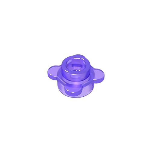 GDS-839 33291 Pflanze,Blume,Platte,rund,1x1 mit 4 Blütenblättern,50 Stück,kompatibel mit Lego 33291,6074906,6170305,DIY-Teile und MOC-Komponenten für die wichtigsten:Trans Purple 126 GDS-839 33291 Pflanze,Blume,Platte,rund,1x1 mit 4 Blütenblättern,50 Stück,kompatibel mit Lego 33291,6074906,6170305,DIY-Teile und MOC-Komponenten für die wichtigsten:Trans Purple 126 von XYEIUGO