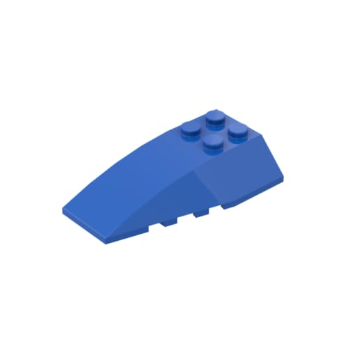 GDS-897 Keilplatte 4x9 mit Bolzenkerben,10 Stück,kompatibel mit Lego 14181 2413 6040362,DIY-Teile und MOC-Komponenten für große Ziegelmarken,Farbe:Blau 23 GDS-897 Keilplatte 4x9 mit Bolzenkerben,10 Stück,kompatibel mit Lego 14181 2413 6040362,DIY-Teile und MOC-Komponenten für große Ziegelmarken,Farbe:Blau 23 von XYEIUGO