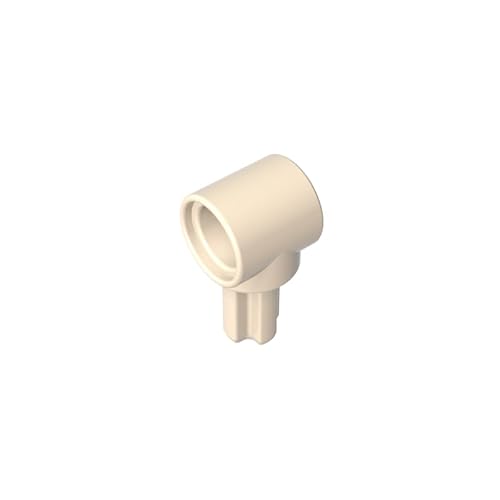 GDS-934 Technic Pin Connector Hub mit 1 Achse, 50 Stück, kompatibel mit Lego 22961 6308234, DIY-Teile und MOC-Komponenten für große Ziegelmarken, Farbe:Weißgelb GDS-934 Technic Pin Connector Hub mit 1 Achse, 50 Stück, kompatibel mit Lego 22961 6308234, DIY-Teile und MOC-Komponenten für große Ziegelmarken, Farbe:Weißgelb von XYEIUGO