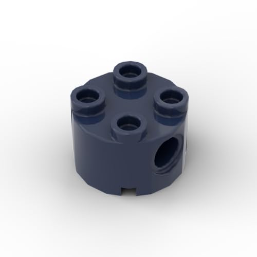 Gobricks 1748 Kreisplatte, gebogen, Halbkreis, glatte Platte, 50 Stück, GDS-90301, kompatibel mit Lego Bausteinen, Farbe: Dunkelblau 055 von XYEIUGO