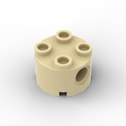 Gobricks 1748 Kreisplatte, gebogen, Halbkreis, glatte Platte, 50 Stück, GDS-90301, kompatibel mit Lego Bausteinen, Farbe: Hellbraun 031 Gobricks 1748 Kreisplatte, gebogen, Halbkreis, glatte Platte, 50 Stück, GDS-90301, kompatibel mit Lego Bausteinen, Farbe: Hellbraun 031 von XYEIUGO