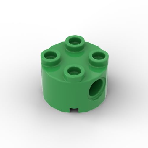 Gobricks 1748 Kreisplatte, gebogen, Halbkreis, glatte Platte, 50 Stück, GDS-90301, kompatibel mit Lego Bausteinen, Farbe: Hellgrün 043 von XYEIUGO