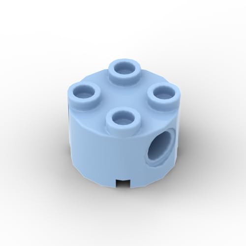 Gobricks 1748 Kreisplatte, gebogen, Halbkreis, glatte Platte, 50 Stück, GDS-90301, kompatibel mit Lego-Bausteinen, Farbe: helles Hellblau 053 Gobricks 1748 Kreisplatte, gebogen, Halbkreis, glatte Platte, 50 Stück, GDS-90301, kompatibel mit Lego-Bausteinen, Farbe: helles Hellblau 053 von XYEIUGO