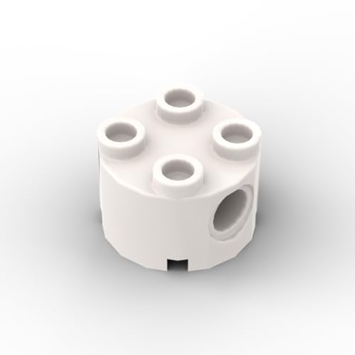 Gobricks 1748 Kreisplatte, gebogen, Halbkreis, glatte Platte, 50 Stück, GDS-90301, kompatibel mit Lego Bausteinen, Farbe:Weiß 090 Gobricks 1748 Kreisplatte, gebogen, Halbkreis, glatte Platte, 50 Stück, GDS-90301, kompatibel mit Lego Bausteinen, Farbe:Weiß 090 von XYEIUGO