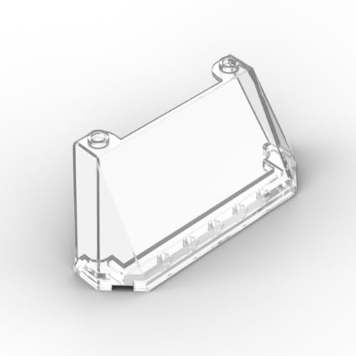 Gobricks 20684 Windschutzscheibe, 3 x 8 x 3, 10 Stück, GDS-90282, kompatibel mit Lego Bausteinen, Farbe: Trans-Clear 180 Gobricks 20684 Windschutzscheibe, 3 x 8 x 3, 10 Stück, GDS-90282, kompatibel mit Lego Bausteinen, Farbe: Trans-Clear 180 von XYEIUGO