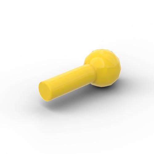 Gobricks 22484 Ornamente, 1 l, Raketenkugel, 20 Stück, GDS-90463, kompatibel mit Lego-Bausteinen, Farbe: Gelb 030 von XYEIUGO