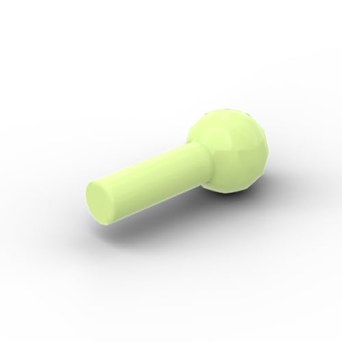 Gobricks 22484 Ornamente, 1 l, Raketenkugel, 20 Stück, GDS-90463, kompatibel mit Lego-Bausteinen, Farbe: Gelbgrün 044 von XYEIUGO