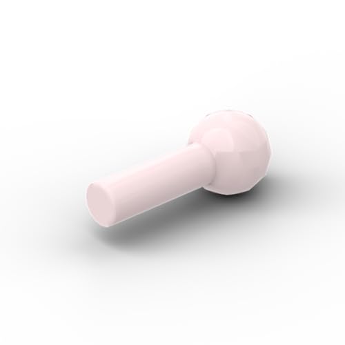 Gobricks 22484 Ornamente, 1 l, Raketenkugel, 20 Stück, GDS-90463, kompatibel mit Lego-Bausteinen, Farbe: Hellrosa 017 Gobricks 22484 Ornamente, 1 l, Raketenkugel, 20 Stück, GDS-90463, kompatibel mit Lego-Bausteinen, Farbe: Hellrosa 017 von XYEIUGO