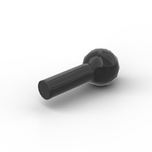 Gobricks 22484 Ornamente, 1 l, Raketenkugel, 20 Stück, GDS-90463, kompatibel mit Lego-Bausteinen, Farbe: Schwarz 080 von XYEIUGO