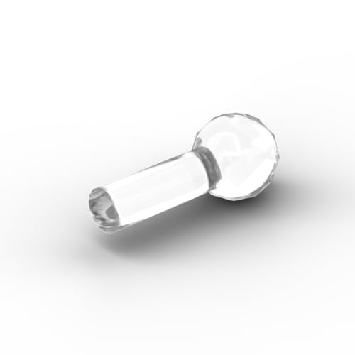 Gobricks 22484 Ornamente, 1 l, Raketenkugel, 50 Stück, GDS-90463, kompatibel mit Lego-Bausteinen, Farbe: Trans-Clear 180 Gobricks 22484 Ornamente, 1 l, Raketenkugel, 50 Stück, GDS-90463, kompatibel mit Lego-Bausteinen, Farbe: Trans-Clear 180 von XYEIUGO
