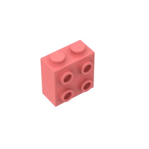 Gobricks 22885 Scharnier Brick Brick Special 1 x 2 x 1 2/3 mit vier Nieten auf einer Seite, 50 Stück GDS-1117, kompatibel mit Lego Bausteinen, Farbe: Korallenorange 018 Gobricks 22885 Scharnier Brick Brick Special 1 x 2 x 1 2/3 mit vier Nieten auf einer Seite, 50 Stück GDS-1117, kompatibel mit Lego Bausteinen, Farbe: Korallenorange 018 von XYEIUGO