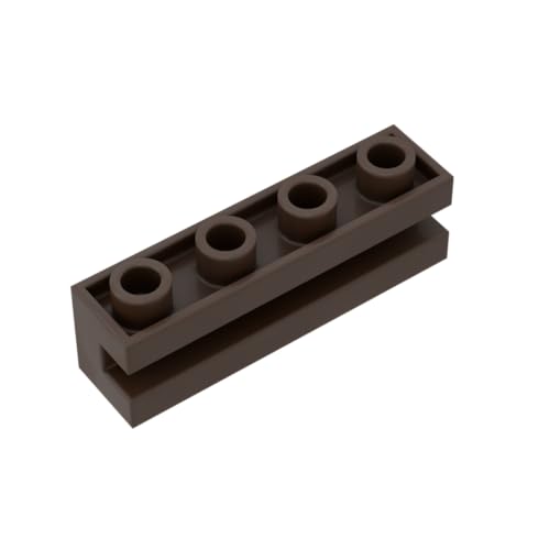 Gobricks 2653 Scharnier Brick Brick Special 1x4 mit Rille 50 Stück GDS-1193 Kompatibel mit Lego Bausteinen, Farbe:Dunkelbraun 082 Gobricks 2653 Scharnier Brick Brick Special 1x4 mit Rille 50 Stück GDS-1193 Kompatibel mit Lego Bausteinen, Farbe:Dunkelbraun 082 von XYEIUGO
