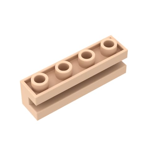 Gobricks 2653 Scharnier Brick Brick Special 1x4 mit Rille 50 Stück GDS-1193 Kompatibel mit Lego Bausteinen, Farbe:Light Flesh 032 Gobricks 2653 Scharnier Brick Brick Special 1x4 mit Rille 50 Stück GDS-1193 Kompatibel mit Lego Bausteinen, Farbe:Light Flesh 032 von XYEIUGO