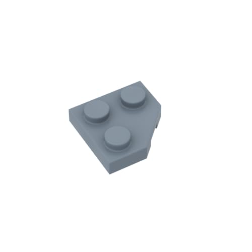 Gobricks 26601 Kreisplatte Keilplatte 2x2 Zuschnitt Ecke 50 Stück GDS-1503 Kompatibel mit Lego Bausteinen, Farbe: Sandblau 054 Gobricks 26601 Kreisplatte Keilplatte 2x2 Zuschnitt Ecke 50 Stück GDS-1503 Kompatibel mit Lego Bausteinen, Farbe: Sandblau 054 von XYEIUGO