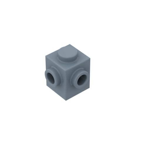 Gobricks 26604 Scharnier Brick Brick Special 1x1 mit Nieten an 2 benachbarten Seiten, 50 Stück GDS-1046, kompatibel mit Lego Bausteinen, Farbe:Sandblau 054 Gobricks 26604 Scharnier Brick Brick Special 1x1 mit Nieten an 2 benachbarten Seiten, 50 Stück GDS-1046, kompatibel mit Lego Bausteinen, Farbe:Sandblau 054 von XYEIUGO