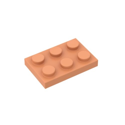 Gobricks 3021 Fundamentplatte, 2 x 3, 100 Stück, GDS-510, kompatibel mit Lego-Bausteinen, Farbe: Fleischfarbe 038 Gobricks 3021 Fundamentplatte, 2 x 3, 100 Stück, GDS-510, kompatibel mit Lego-Bausteinen, Farbe: Fleischfarbe 038 von XYEIUGO