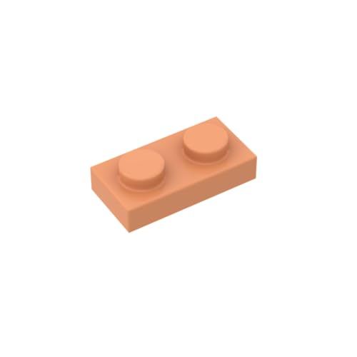 Gobricks 3023 Fundamentplatte, 1 x 2, 3023, 100 Teile, GDS-502, kompatibel mit Lego-Bausteinen, Farbe: Fleischfarbe 038 Gobricks 3023 Fundamentplatte, 1 x 2, 3023, 100 Teile, GDS-502, kompatibel mit Lego-Bausteinen, Farbe: Fleischfarbe 038 von XYEIUGO