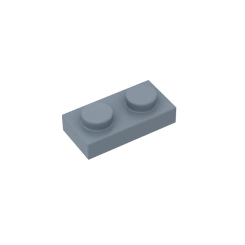 Gobricks 3023 Fundamentplatte, 1 x 2, 3023, 100 Teile, GDS-502, kompatibel mit Lego Bausteinen, Farbe: Sandblau 054 Gobricks 3023 Fundamentplatte, 1 x 2, 3023, 100 Teile, GDS-502, kompatibel mit Lego Bausteinen, Farbe: Sandblau 054 von XYEIUGO