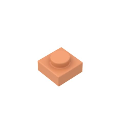 Gobricks 3024 Fundamentplatte, 1 x 1, 3024, 100 Teile, GDS-501, kompatibel mit Lego-Bausteinen, Farbe: Fleischfarbe 038 Gobricks 3024 Fundamentplatte, 1 x 1, 3024, 100 Teile, GDS-501, kompatibel mit Lego-Bausteinen, Farbe: Fleischfarbe 038 von XYEIUGO
