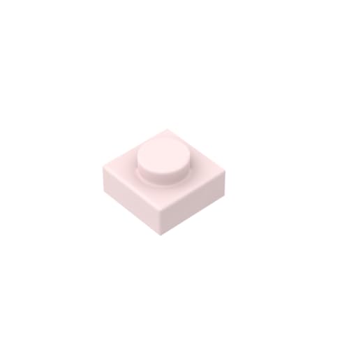Gobricks 3024 Fundamentplatte, 1 x 1, 3024, 100 Teile, GDS-501, kompatibel mit Lego Bausteinen, Farbe: Hellrosa 017 Gobricks 3024 Fundamentplatte, 1 x 1, 3024, 100 Teile, GDS-501, kompatibel mit Lego Bausteinen, Farbe: Hellrosa 017 von XYEIUGO