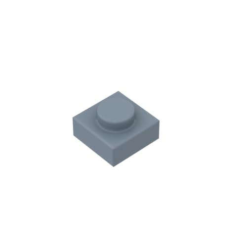 Gobricks 3024 Fundamentplatte, 1 x 1, 3024, 100 Teile, GDS-501, kompatibel mit Lego Bausteinen, Farbe: Sandblau 054 Gobricks 3024 Fundamentplatte, 1 x 1, 3024, 100 Teile, GDS-501, kompatibel mit Lego Bausteinen, Farbe: Sandblau 054 von XYEIUGO