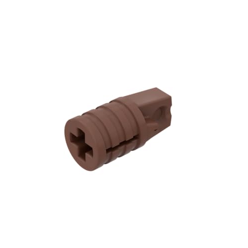 Gobricks 30552 Ornamente, Scharnierzylinder, 1 x 2, Verriegelung mit 1 Finger und Achsloch an Enden, 50 Stück, GDS-1218, kompatibel mit Lego-Bausteinen, Farbe: Rotbraun 081 Gobricks 30552 Ornamente, Scharnierzylinder, 1 x 2, Verriegelung mit 1 Finger und Achsloch an Enden, 50 Stück, GDS-1218, kompatibel mit Lego-Bausteinen, Farbe: Rotbraun 081 von XYEIUGO